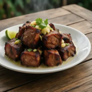 Nationalgericht Samoa: Grilled Lobster with Coconut Sauce (Rezept)