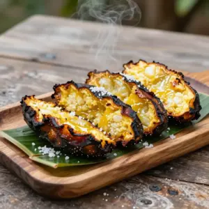 Nationalgericht Samoa: Roasted Breadfruit (Rezept)