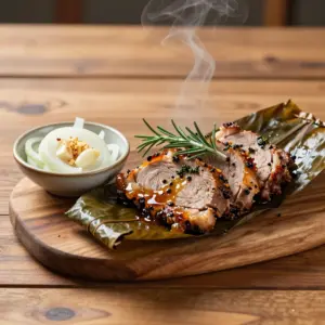 Nationalgericht Samoa: Umu-Cooked Pork (Rezept)