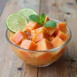 Nationalgericht São Tomé und Príncipe: Papaya com Lima (Rezept)