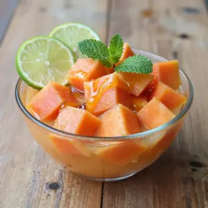 Nationalgericht São Tomé und Príncipe: Papaya com Lima (Rezept)