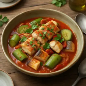 Nationalgericht São Tomé und Príncipe: Peixe com Banana Verde (Rezept)