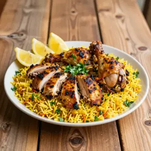 Nationalgericht Saudi-Arabien: Ferekh Mashwi (Rezept)