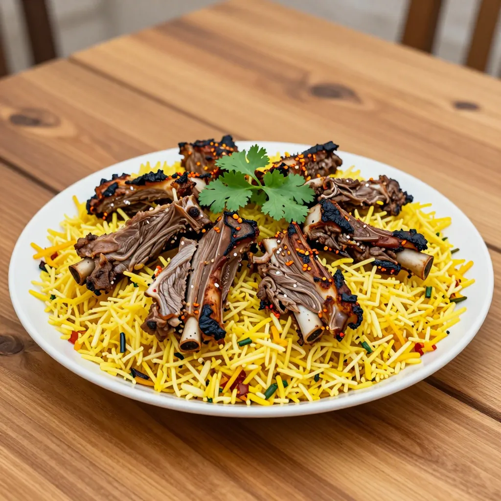 Nationalgericht Saudi-Arabien: Laham Mashwi (Gegrilltes Lamm) (Rezept)