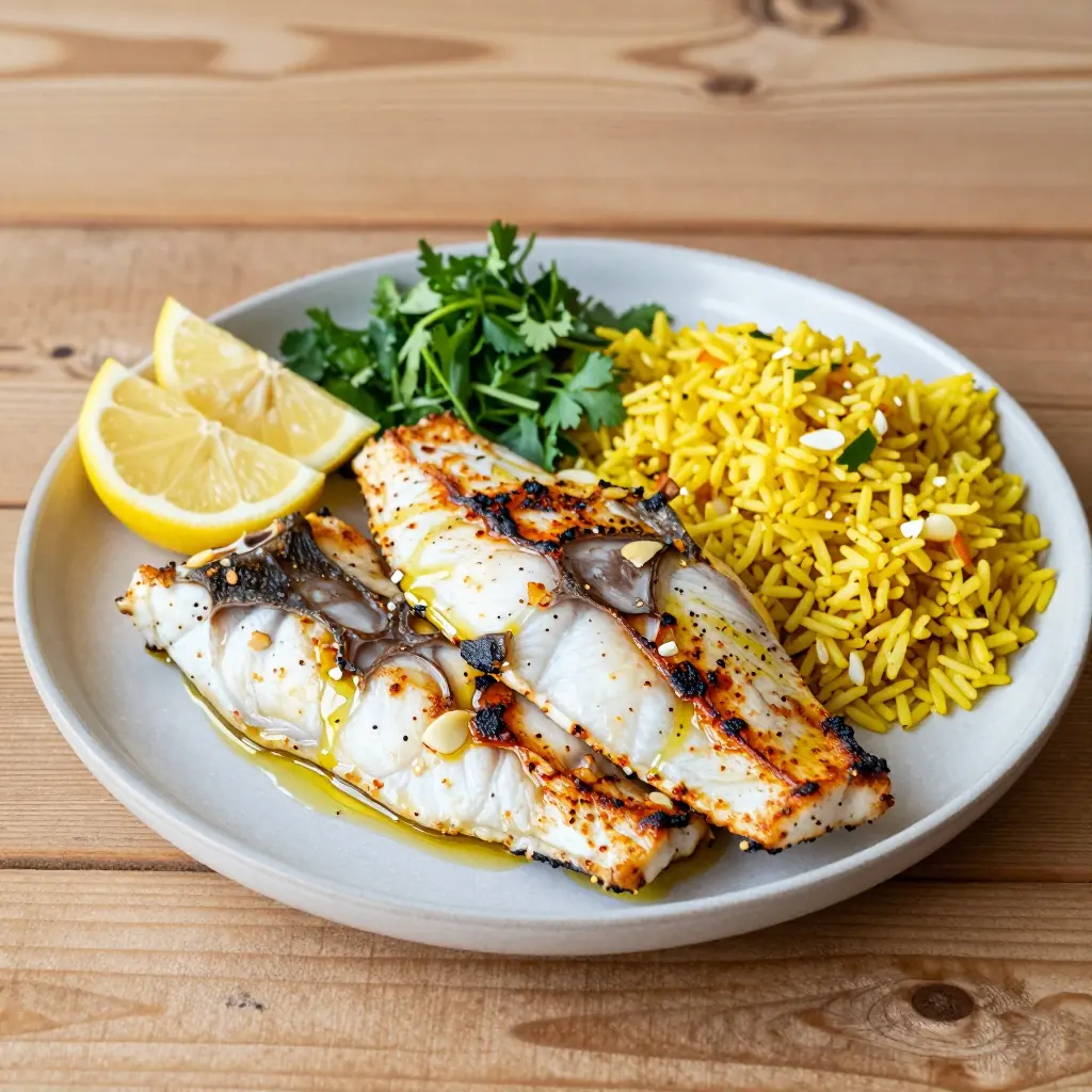 Nationalgericht Saudi-Arabien: Samak Mashwi (Gegrillter Fisch) (Rezept)