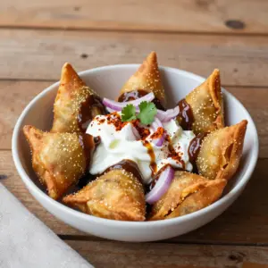 Nationalgericht Saudi-Arabien: Samosa Chaat (Rezept)