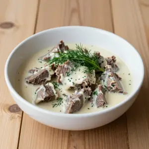 Nationalgericht Schweden: Dillkött (Rezept)
