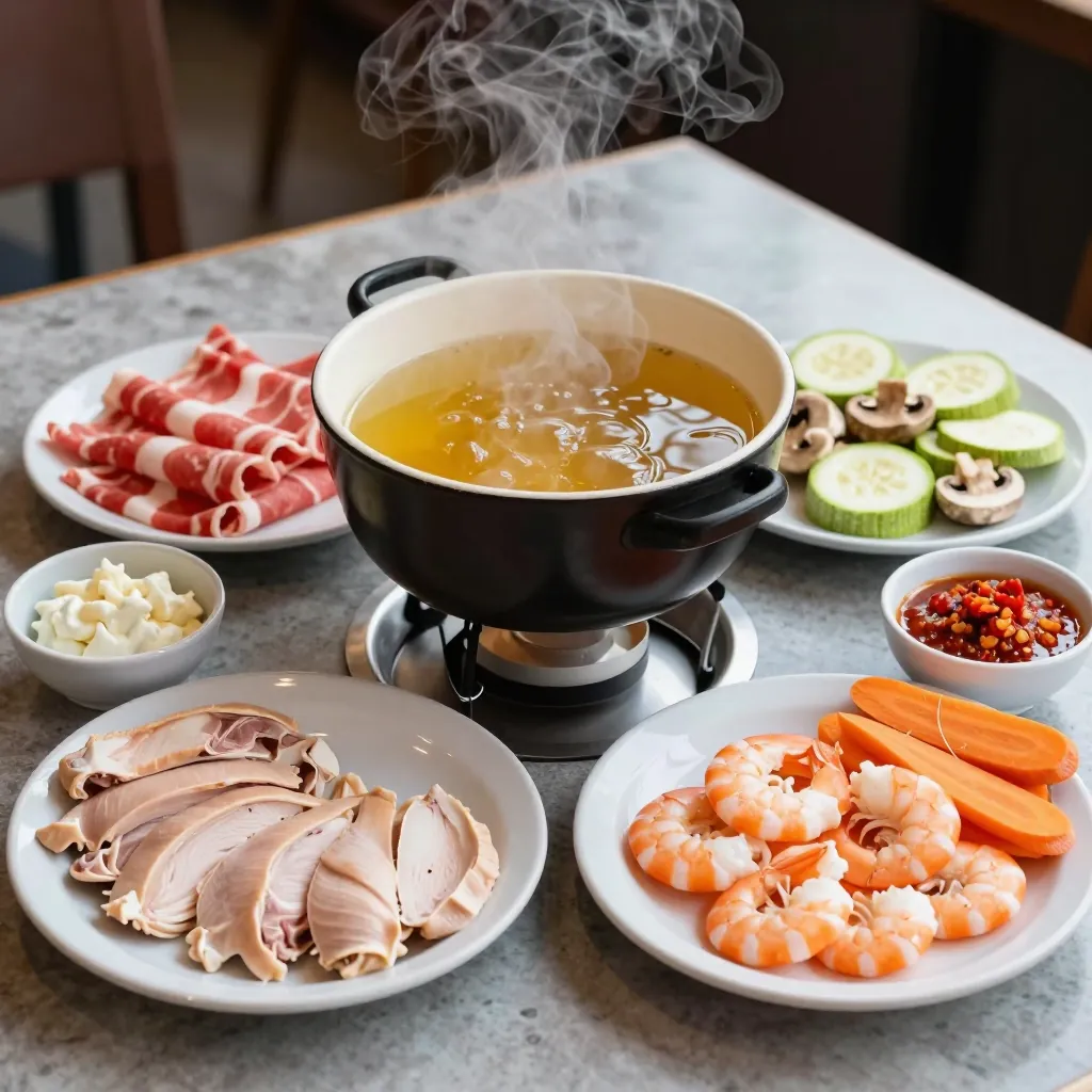 Nationalgericht Schweiz: Fondue Chinoise (Rezept)
