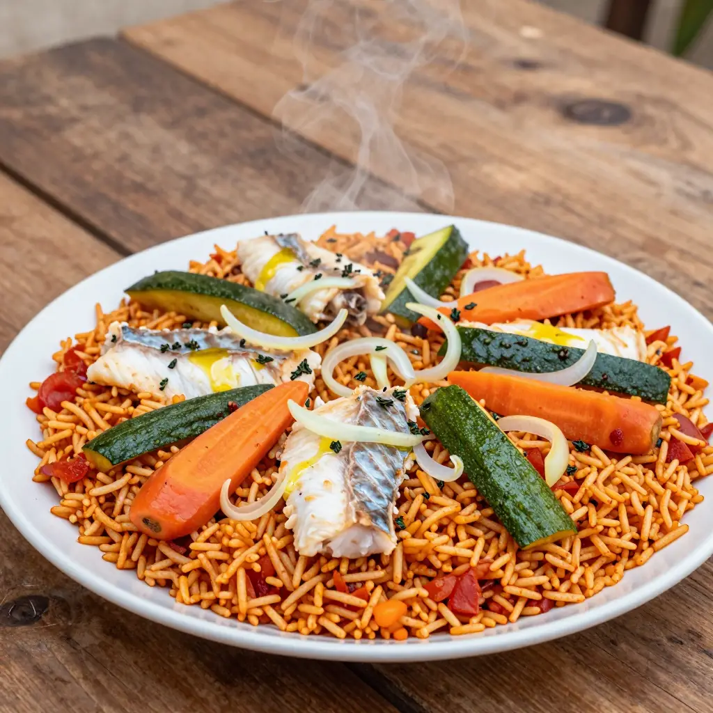 Nationalgericht Senegal: Tiebou dieune (Rezept)