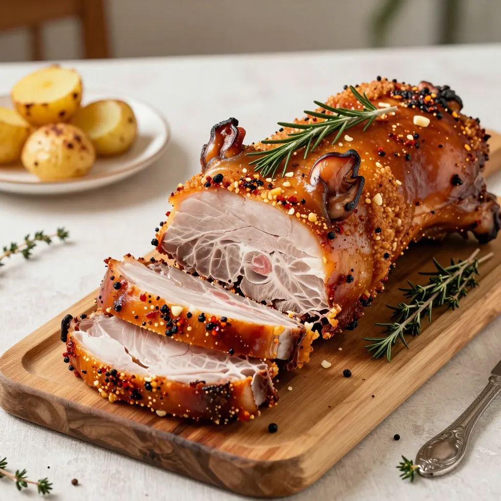 Nationalgericht Serbien: Pečena Prasetina (Rezept)