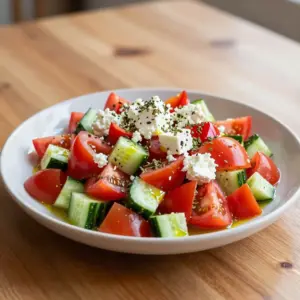 Nationalgericht Serbien: Šopska salata (Rezept)