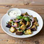 Nationalgericht Seychellen: Eggplant Salad (Rezept) Nationalgericht Seychellen: Eggplant Salad (Rezept)