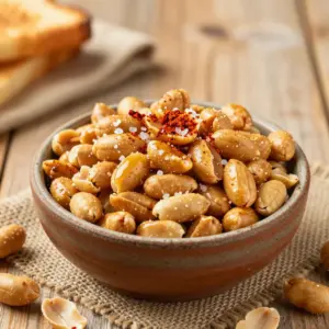 Nationalgericht Sierra Leone: Roasted Groundnut Snacks (Rezept)