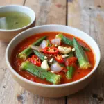 Nationalgericht Sierra Leone: Spicy Okra Stew (Rezept) Nationalgericht Sierra Leone: Spicy Okra Stew (Rezept)
