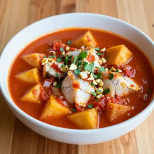 Nationalgericht Sierra Leone: Yam and Fish Pottage (Rezept)