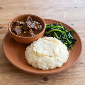 Nationalgericht Simbabwe: Sadza (Rezept)