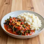 Nationalgericht Simbabwe: Steamed Pumpkin Leaves (Rezept) Nationalgericht Simbabwe: Steamed Pumpkin Leaves (Rezept)