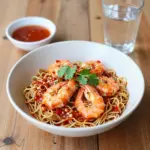 Nationalgericht Singapur: Chilli Prawn Noodles (Rezept) Nationalgericht Singapur: Chilli Prawn Noodles (Rezept)