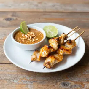 Nationalgericht Singapur: Singaporean Chicken Satay (Rezept)