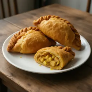Nationalgericht Singapur: Singaporean Curry Puff (Rezept)