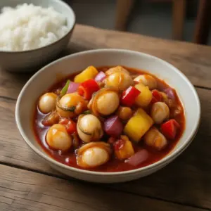 Nationalgericht Singapur: Sweet and Sour Crab (Rezept)