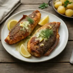 Nationalgericht Slowakei: Pečený Pstruh s Cesnakovým Maslom (Rezept)