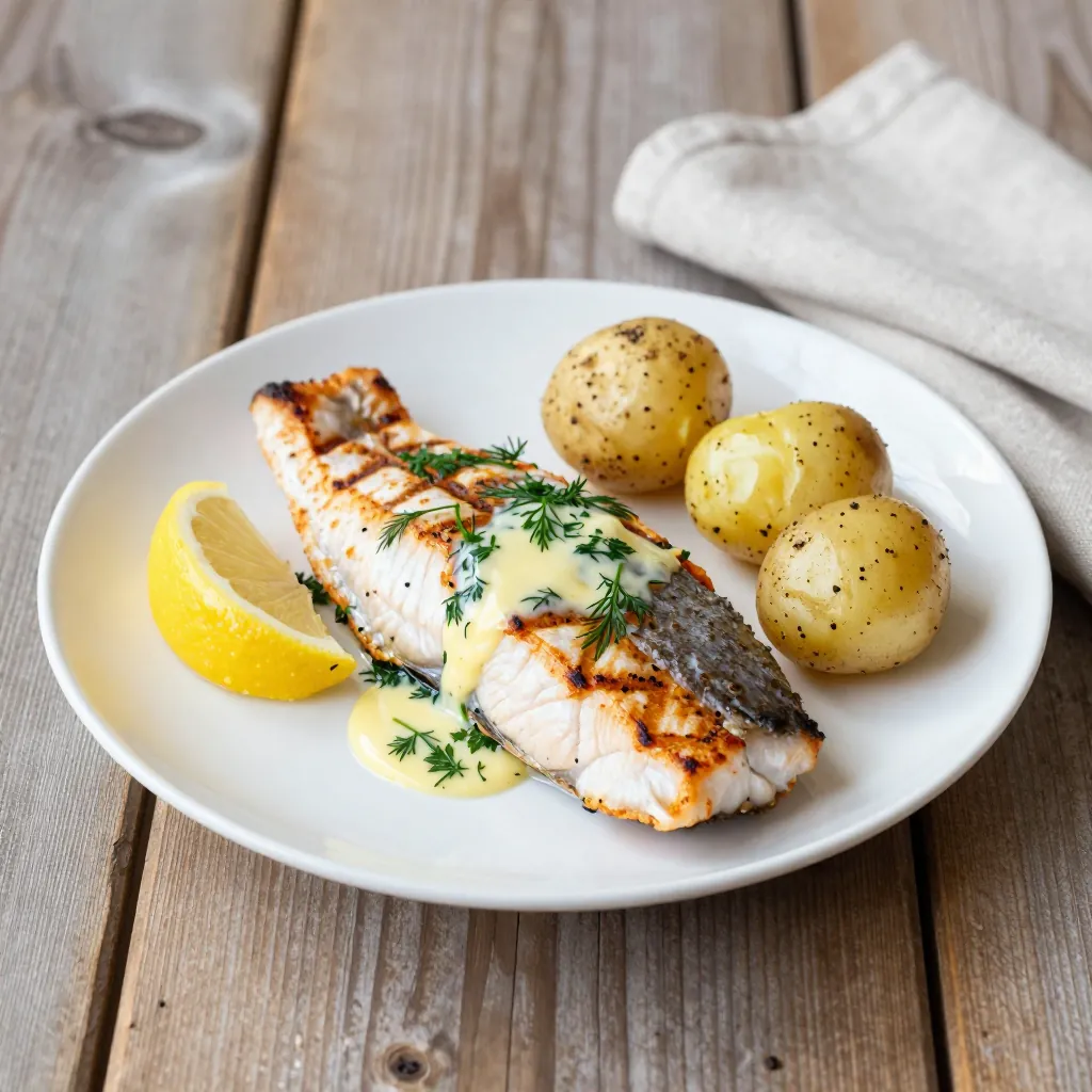 Nationalgericht Slowakei: Pečený Pstruh s Cesnakovým Maslom (Rezept)