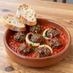 Nationalgericht Spanien: Albóndigas con Sepia (Rezept)