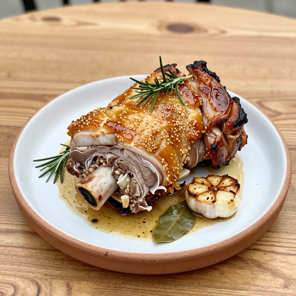 Spanferkel.