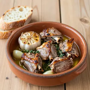 Nationalgericht Spanien: Conejo con Ajos (Rezept)