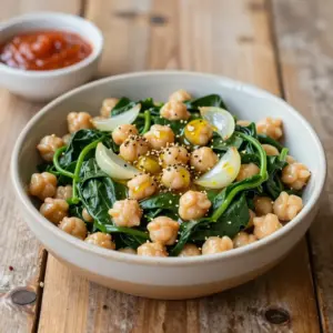 Nationalgericht Spanien: Garbanzos con Espinacas (Rezept)
