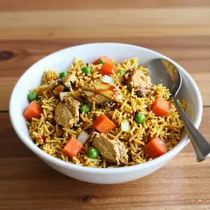 Nationalgericht Sri Lanka: Chicken Fried Rice (Rezept)