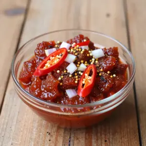 Nationalgericht Sri Lanka: Lovi Fruit Chutney (Rezept)