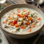 Nationalgericht St. Kitts und Nevis: Conch Chowder (Rezept) Nationalgericht St. Kitts und Nevis: Conch Chowder (Rezept)