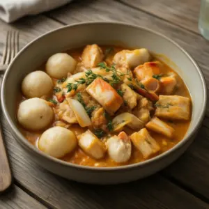 Nationalgericht St. Kitts und Nevis: Crab and Dumplings (Rezept)