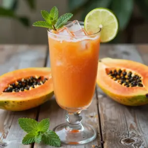 Nationalgericht St. Kitts und Nevis: Papaya Punch (Rezept)