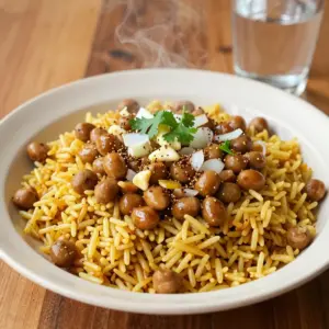 Nationalgericht St. Kitts und Nevis: Pigeon Peas and Rice (Rezept)