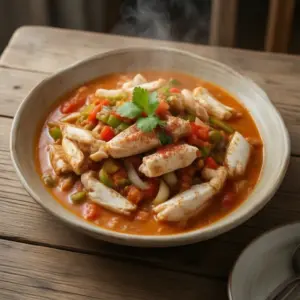 Nationalgericht St. Lucia: Spicy Crab Stew (Rezept)