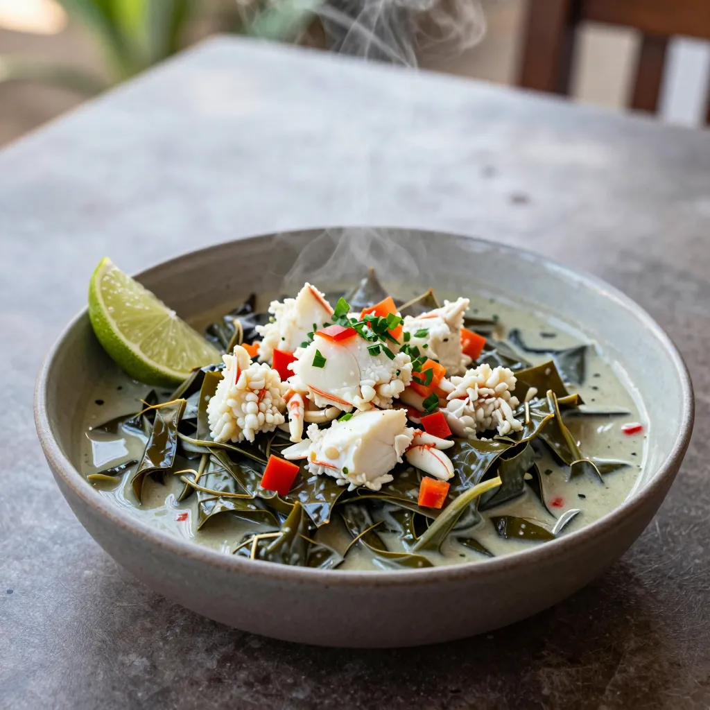 Nationalgericht St. Vincent und die Grenadinen: Callaloo and Crab (Rezept)