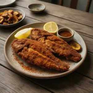Nationalgericht St. Vincent und die Grenadinen: Fried Jackfish (Rezept)