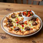 Nationalgericht Südafrika: Boerewors and Chakalaka Pizza (Rezept)