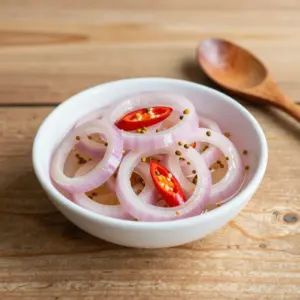 Nationalgericht Südafrika: Cape Malay Pickled Onions (Rezept)