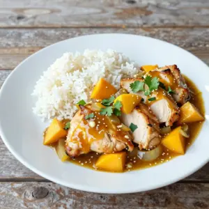 Nationalgericht Südafrika: Mango Chutney Chicken (Rezept)