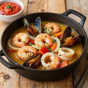 Nationalgericht Südafrika: Seafood Potjie (Rezept)