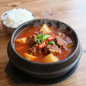 Nationalgericht Südkorea: Gamjatang (Rezept)