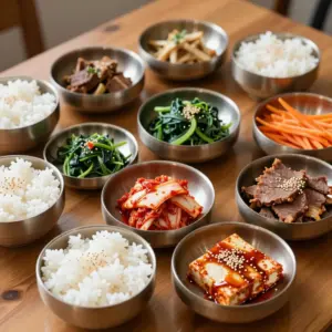 Nationalgericht Südkorea: Hanjeongsik (Rezept)