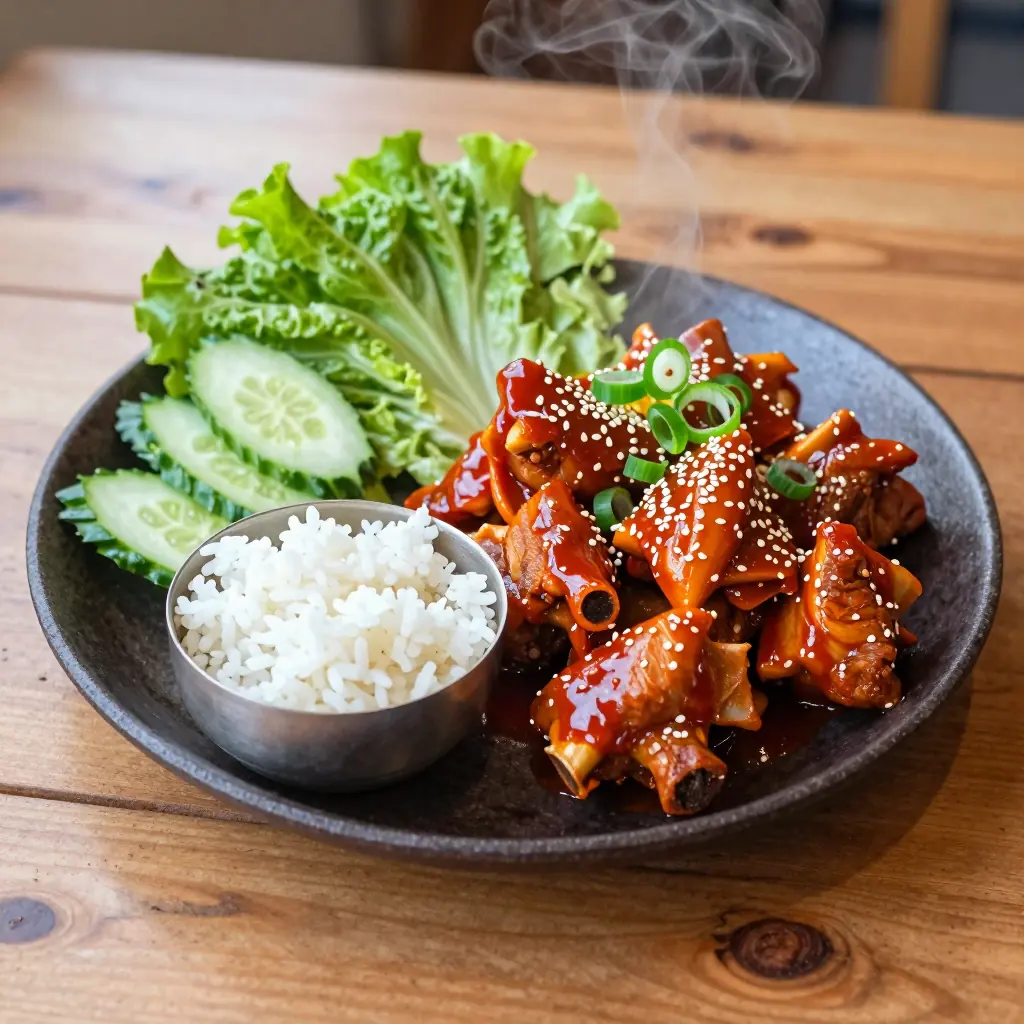 Nationalgericht Südkorea: Maeun Jokbal (Rezept)