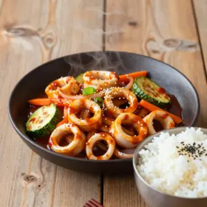 Nationalgericht Südkorea: Nakji Bokkeum (Rezept)