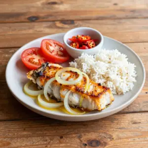 Nationalgericht Suriname: Bakkeljauw (Rezept)