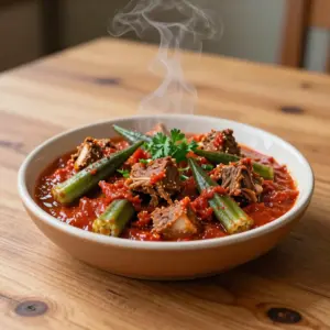 Nationalgericht Syrien: Bamyeh (Rezept)